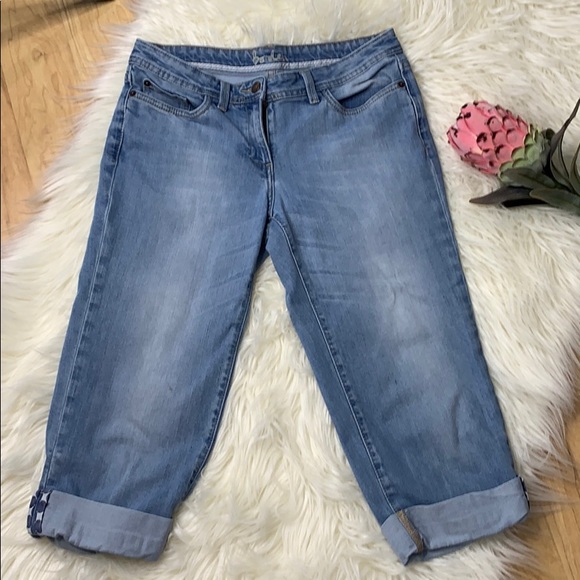 Boden Denim - Boden Rolled Up Cropped Jeans
